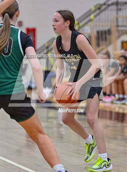 Thumbnail 3 in Evansville North vs Mt Vernon (IBCA / IHSAA Showcase) photogallery.