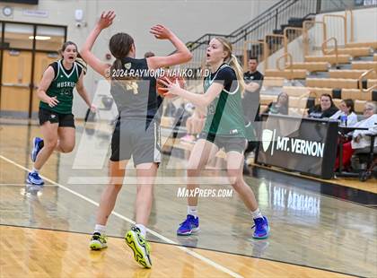 Thumbnail 3 in Evansville North vs Mt Vernon (IBCA / IHSAA Showcase) photogallery.