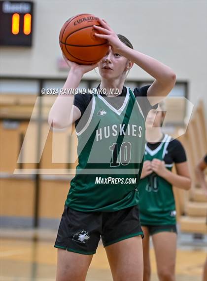 Thumbnail 3 in Evansville North vs Mt Vernon (IBCA / IHSAA Showcase) photogallery.