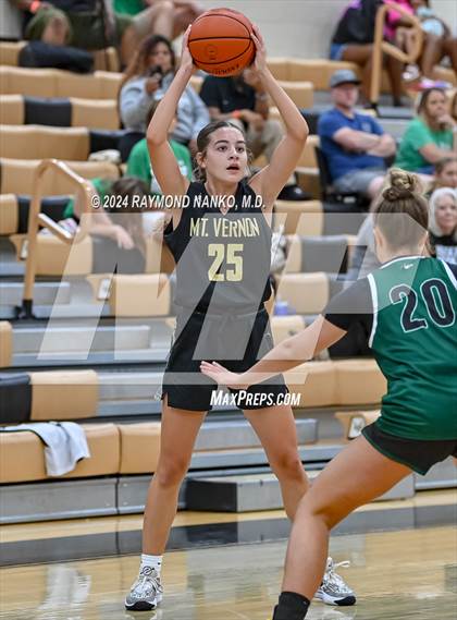 Thumbnail 1 in Evansville North vs Mt Vernon (IBCA / IHSAA Showcase) photogallery.