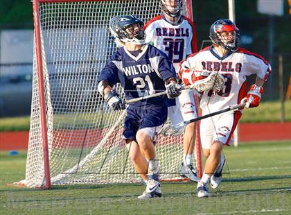 Thumbnail 2 in Wilton vs New Fairfield (CIAC Class M Semifinal) photogallery.