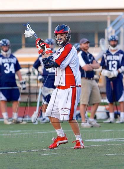 Thumbnail 2 in Wilton vs New Fairfield (CIAC Class M Semifinal) photogallery.