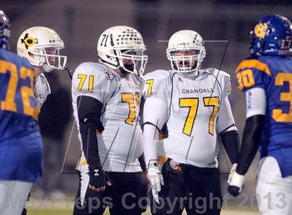 Thumbnail 2 in Crandall vs. Chapel Hill (UIL 3A Area Playoff) photogallery.