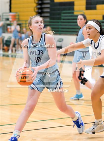 Thumbnail 1 in Valor Christian vs. Mt. Zion Prep Academy  (Nike Tournament of Champions) photogallery.