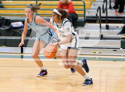 Thumbnail 1 in Valor Christian vs. Mt. Zion Prep Academy  (Nike Tournament of Champions) photogallery.
