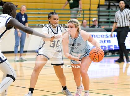 Thumbnail 2 in Valor Christian vs. Mt. Zion Prep Academy  (Nike Tournament of Champions) photogallery.