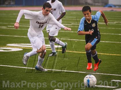 Thumbnail 2 in Lusher vs Franklin (East Bank Cup) photogallery.