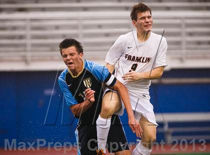 Thumbnail 1 in Lusher vs Franklin (East Bank Cup) photogallery.