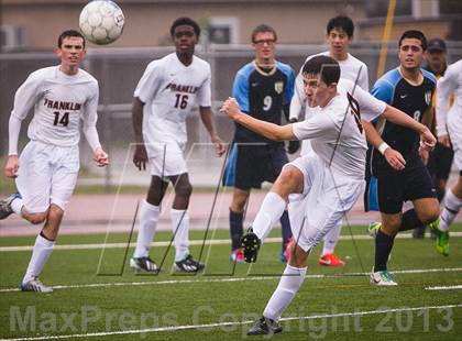 Thumbnail 1 in Lusher vs Franklin (East Bank Cup) photogallery.