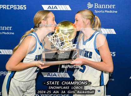Thumbnail 3 in Snowflake vs. Payson (AIA 3A Final - Awards) photogallery.