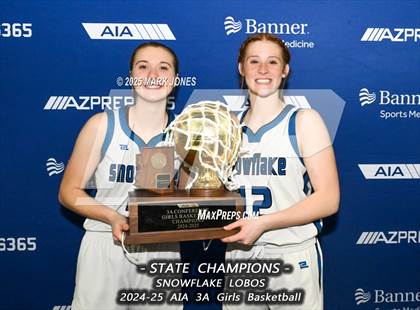 Thumbnail 2 in Snowflake vs. Payson (AIA 3A Final - Awards) photogallery.