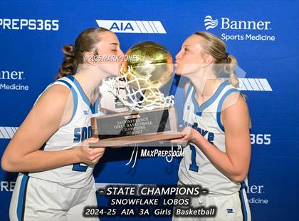 Thumbnail 2 in Snowflake vs. Payson (AIA 3A Final - Awards) photogallery.