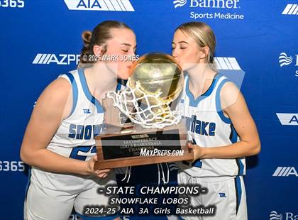 Thumbnail 3 in Snowflake vs. Payson (AIA 3A Final - Awards) photogallery.