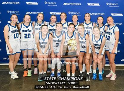 Thumbnail 1 in Snowflake vs. Payson (AIA 3A Final - Awards) photogallery.