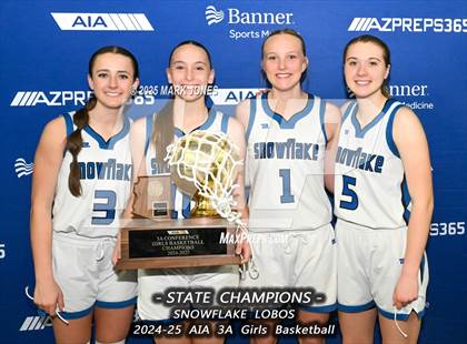 Thumbnail 3 in Snowflake vs. Payson (AIA 3A Final - Awards) photogallery.