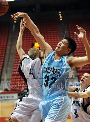 Thumbnail 2 in Maranatha Christian vs. Foothills Christian (CIF SDS D5 Final) photogallery.