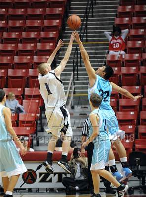 Thumbnail 2 in Maranatha Christian vs. Foothills Christian (CIF SDS D5 Final) photogallery.
