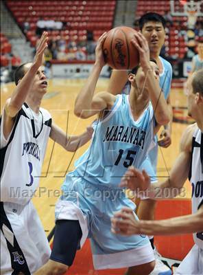Thumbnail 2 in Maranatha Christian vs. Foothills Christian (CIF SDS D5 Final) photogallery.
