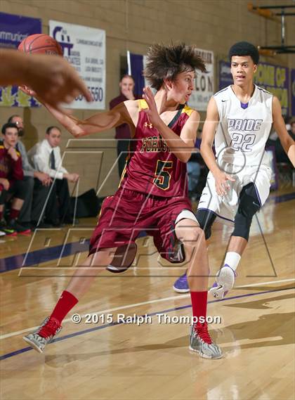Thumbnail 2 in Foresthill @ Bradshaw Christian (CIF SJS D-5 Playoffs Rd 1) photogallery.