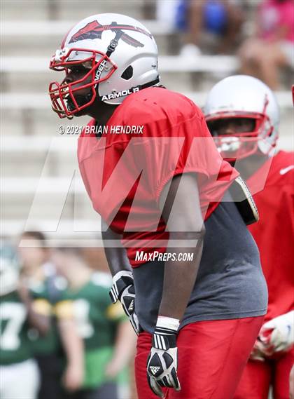 Thumbnail 2 in St. Stephens @ Bessemer City (Scrimmage) photogallery.