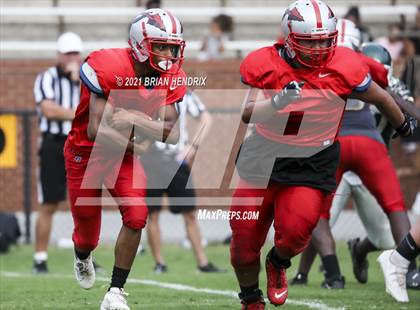 Thumbnail 2 in St. Stephens @ Bessemer City (Scrimmage) photogallery.