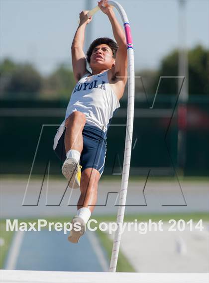 Thumbnail 2 in CIF SS Track and Field Masters Meet (Boys Events) photogallery.