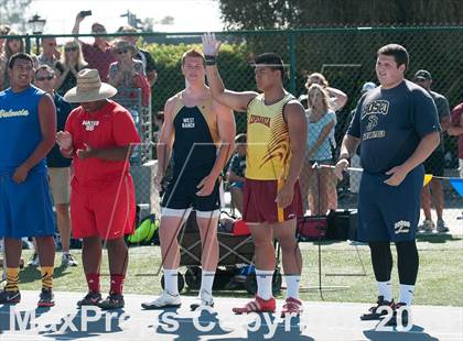 Thumbnail 3 in CIF SS Track and Field Masters Meet (Boys Events) photogallery.