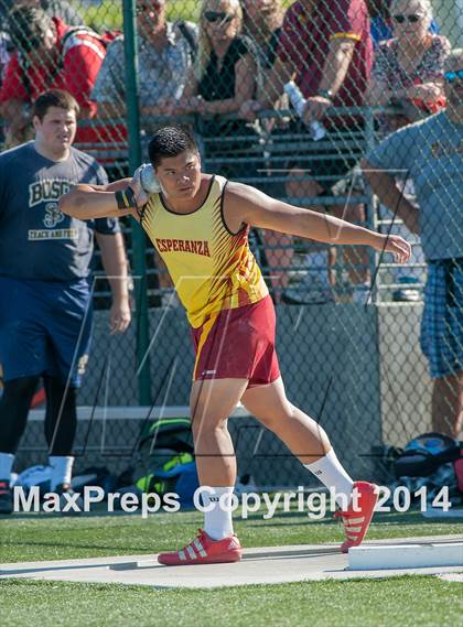 Thumbnail 1 in CIF SS Track and Field Masters Meet (Boys Events) photogallery.
