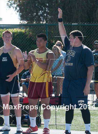 Thumbnail 1 in CIF SS Track and Field Masters Meet (Boys Events) photogallery.