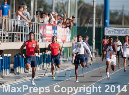 Thumbnail 1 in CIF SS Track and Field Masters Meet (Boys Events) photogallery.