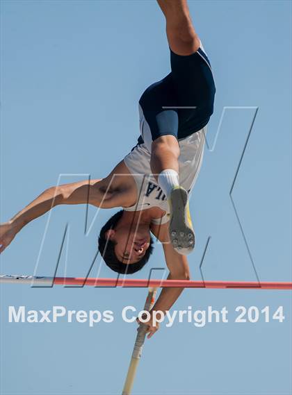 Thumbnail 2 in CIF SS Track and Field Masters Meet (Boys Events) photogallery.