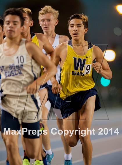 Thumbnail 1 in CIF SS Track and Field Masters Meet (Boys Events) photogallery.