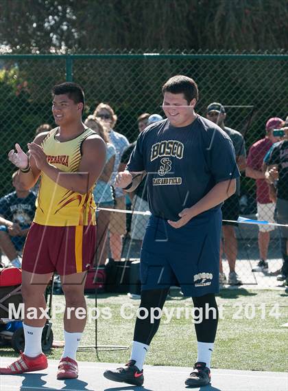 Thumbnail 2 in CIF SS Track and Field Masters Meet (Boys Events) photogallery.