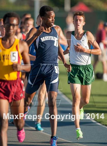 Thumbnail 1 in CIF SS Track and Field Masters Meet (Boys Events) photogallery.