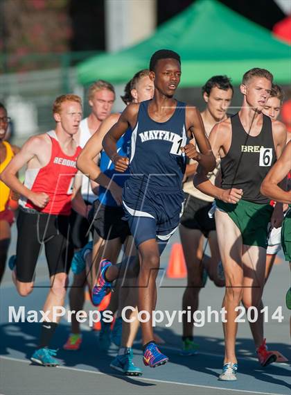 Thumbnail 2 in CIF SS Track and Field Masters Meet (Boys Events) photogallery.
