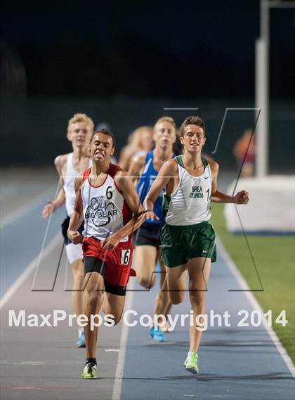Thumbnail 2 in CIF SS Track and Field Masters Meet (Boys Events) photogallery.