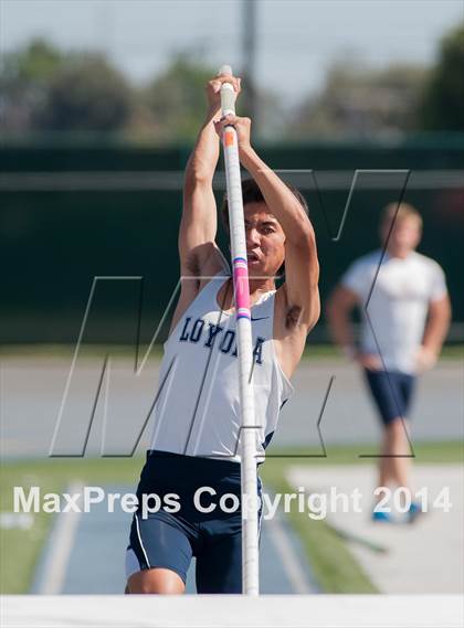 Thumbnail 2 in CIF SS Track and Field Masters Meet (Boys Events) photogallery.