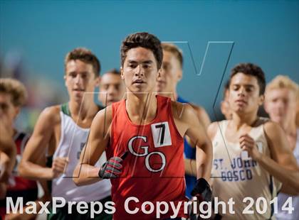Thumbnail 1 in CIF SS Track and Field Masters Meet (Boys Events) photogallery.