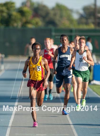 Thumbnail 1 in CIF SS Track and Field Masters Meet (Boys Events) photogallery.