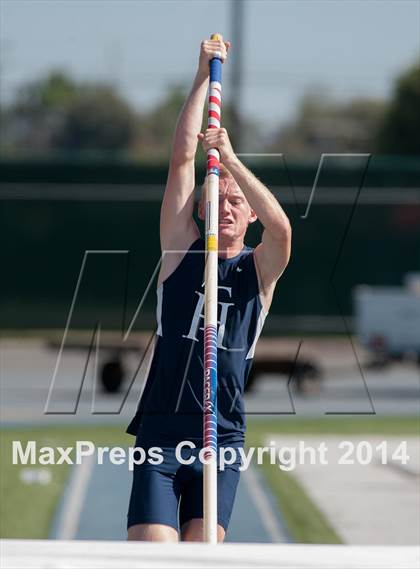 Thumbnail 2 in CIF SS Track and Field Masters Meet (Boys Events) photogallery.