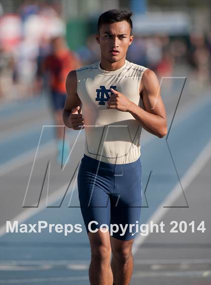 Thumbnail 1 in CIF SS Track and Field Masters Meet (Boys Events) photogallery.