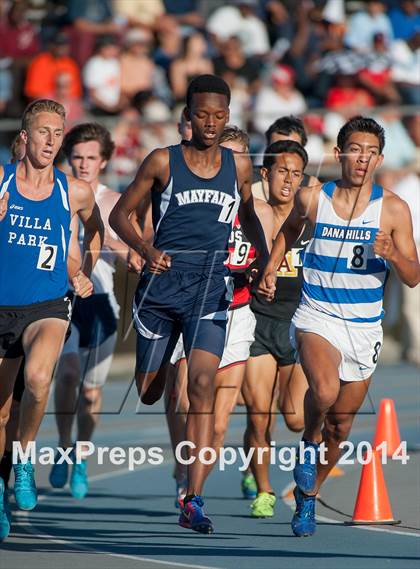 Thumbnail 1 in CIF SS Track and Field Masters Meet (Boys Events) photogallery.