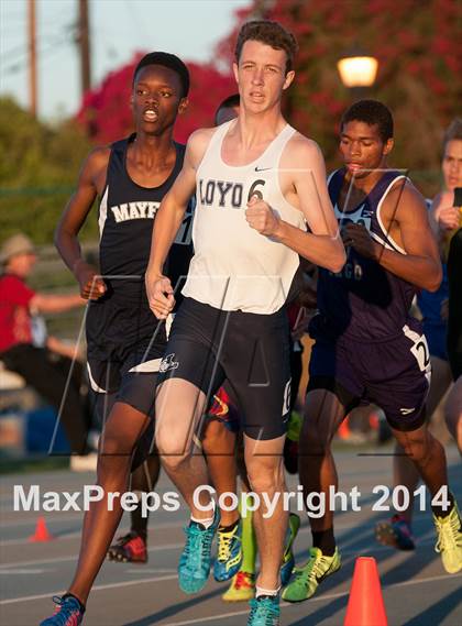 Thumbnail 1 in CIF SS Track and Field Masters Meet (Boys Events) photogallery.