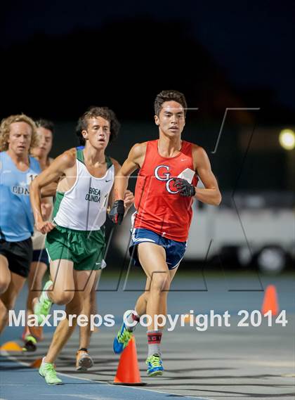 Thumbnail 1 in CIF SS Track and Field Masters Meet (Boys Events) photogallery.