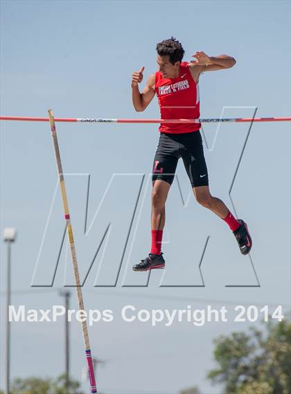 Thumbnail 2 in CIF SS Track and Field Masters Meet (Boys Events) photogallery.