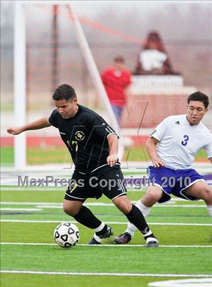 Thumbnail 3 in Angleton vs Galena Park (Angleton Wildcat Invitational) photogallery.