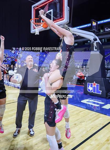 Thumbnail 3 in Farwell vs. Martins Mill (UIL 2A Basketball Division II Final Medal Ceremony) photogallery.