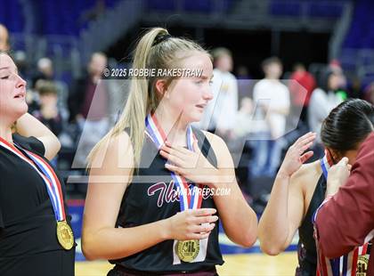 Thumbnail 1 in Farwell vs. Martins Mill (UIL 2A Basketball Division II Final Medal Ceremony) photogallery.