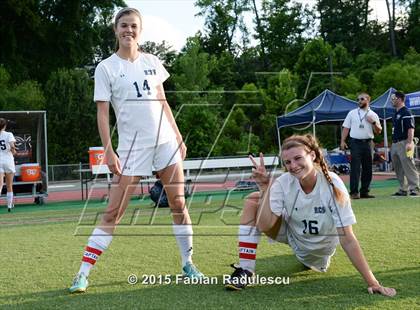 Thumbnail 2 in Bishop McGuinness vs. Raleigh Charter (NCHSAA 1A Final) photogallery.