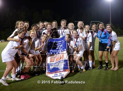 Thumbnail 2 in Bishop McGuinness vs. Raleigh Charter (NCHSAA 1A Final) photogallery.